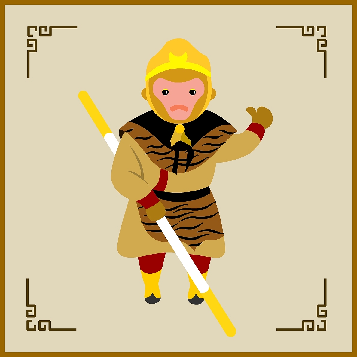 图形设计_西游记之三打白骨精