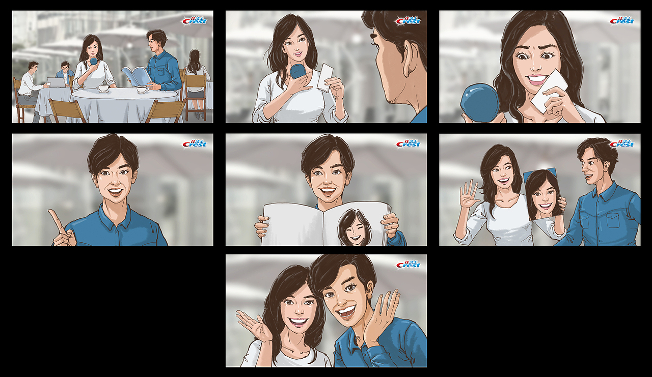 一些广告片TVC（图ZNjc4MTkwMTI=） - 商业插画 - 站酷设计师刘明de画画本子原创素材 - 站酷ZCOOL