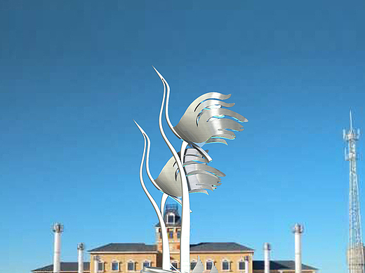 火车站雕塑 仙鹤雕塑  城市雕塑