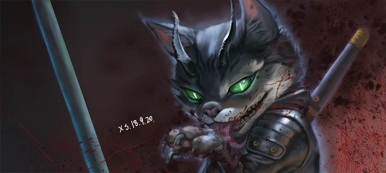 喵～（图ZMTI5Mzg1ODky） - 游戏原画 - 站酷设计师谢珊在这里呀原创素材 - 站酷ZCOOL