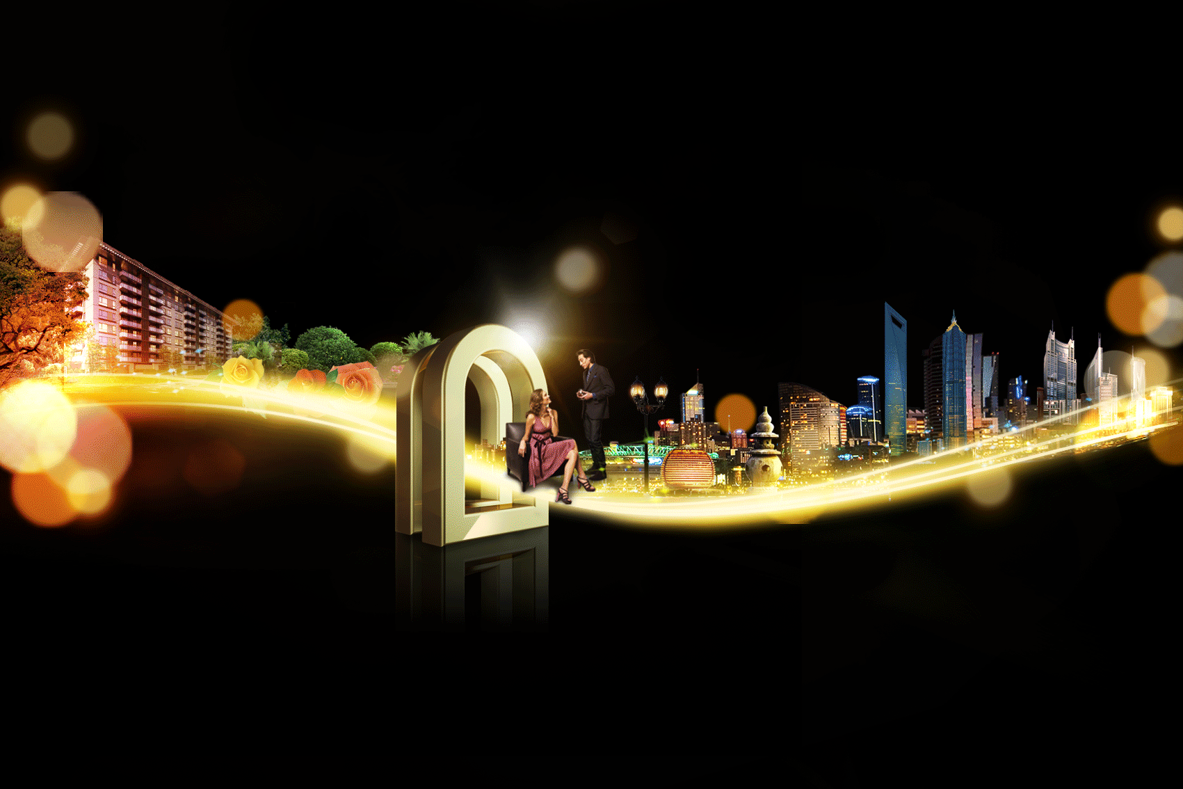 房地产提报－龙湖2次提报（图ZNDQ3MzcyMTY=） - 宣传物料 - 站酷设计师7点起床原创素材 - 站酷ZCOOL