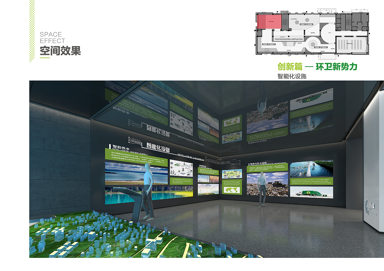 徐圩环卫展示中心展示方案（图ZMjIzMjUzNDQ4） - 展陈设计 - 站酷设计师策展人杂志社原创素材 - 站酷ZCOOL