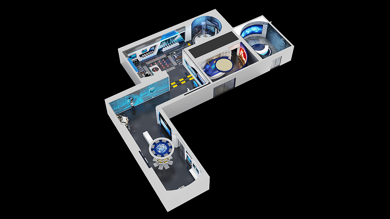 展厅设计 科技感 企业文化展示