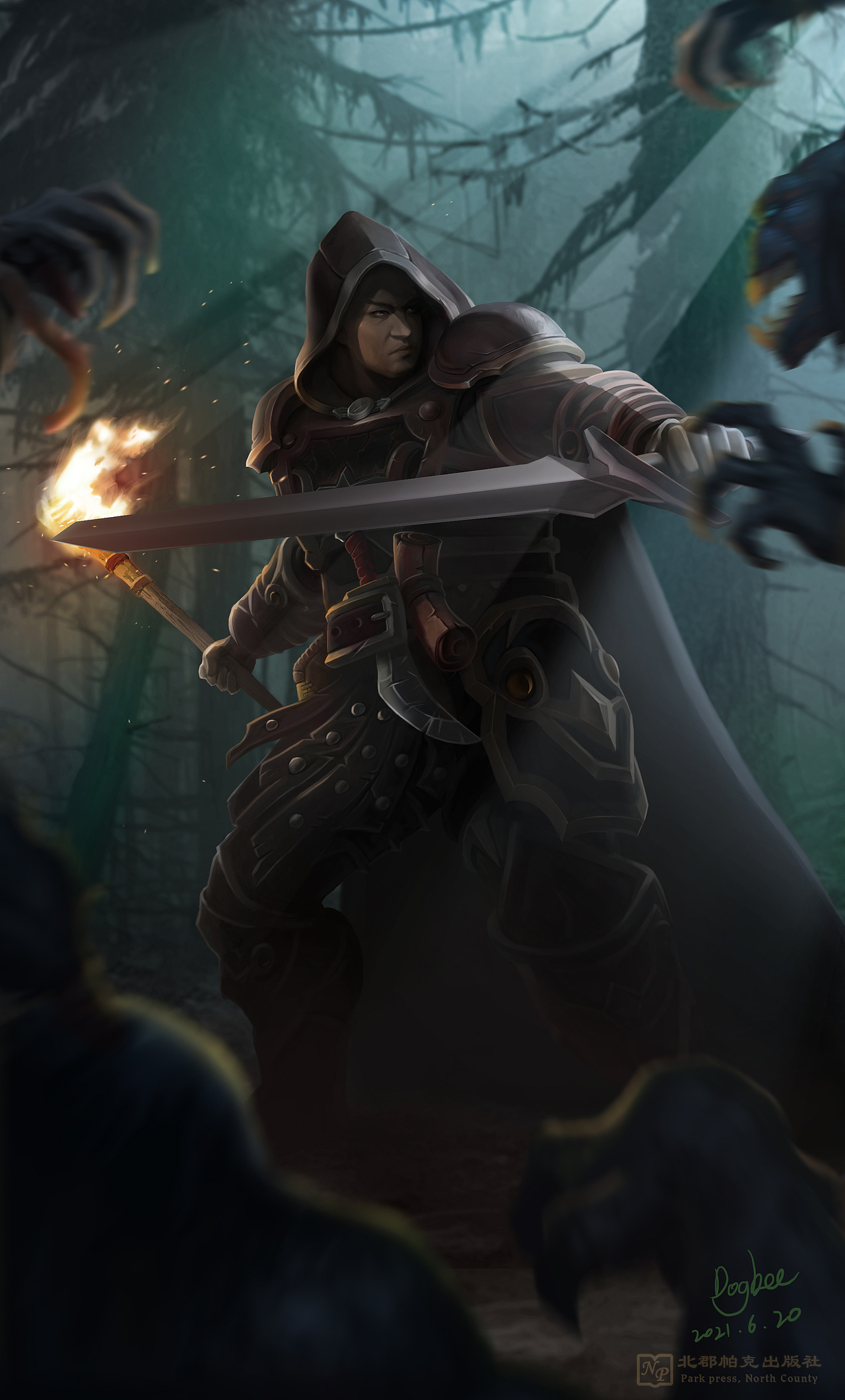 【魔兽世界角色扮演同人】人类赏金猎人（图ZMjU5NDc2ODg0） - 艺术插画 - 站酷设计师天佑画车原创素材 - 站酷ZCOOL