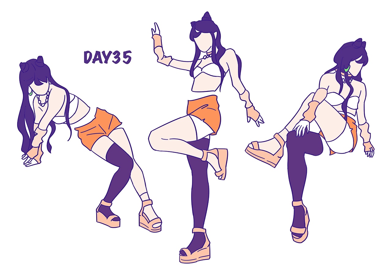 #速写60天挑战赛#day35@速写班长（图ZMjk1NjY1Mzgw） - 创作习作 - 站酷设计师miju960原创素材 - 站酷ZCOOL