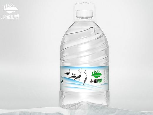 林雀山泉桶装矿泉水品牌包装设计
