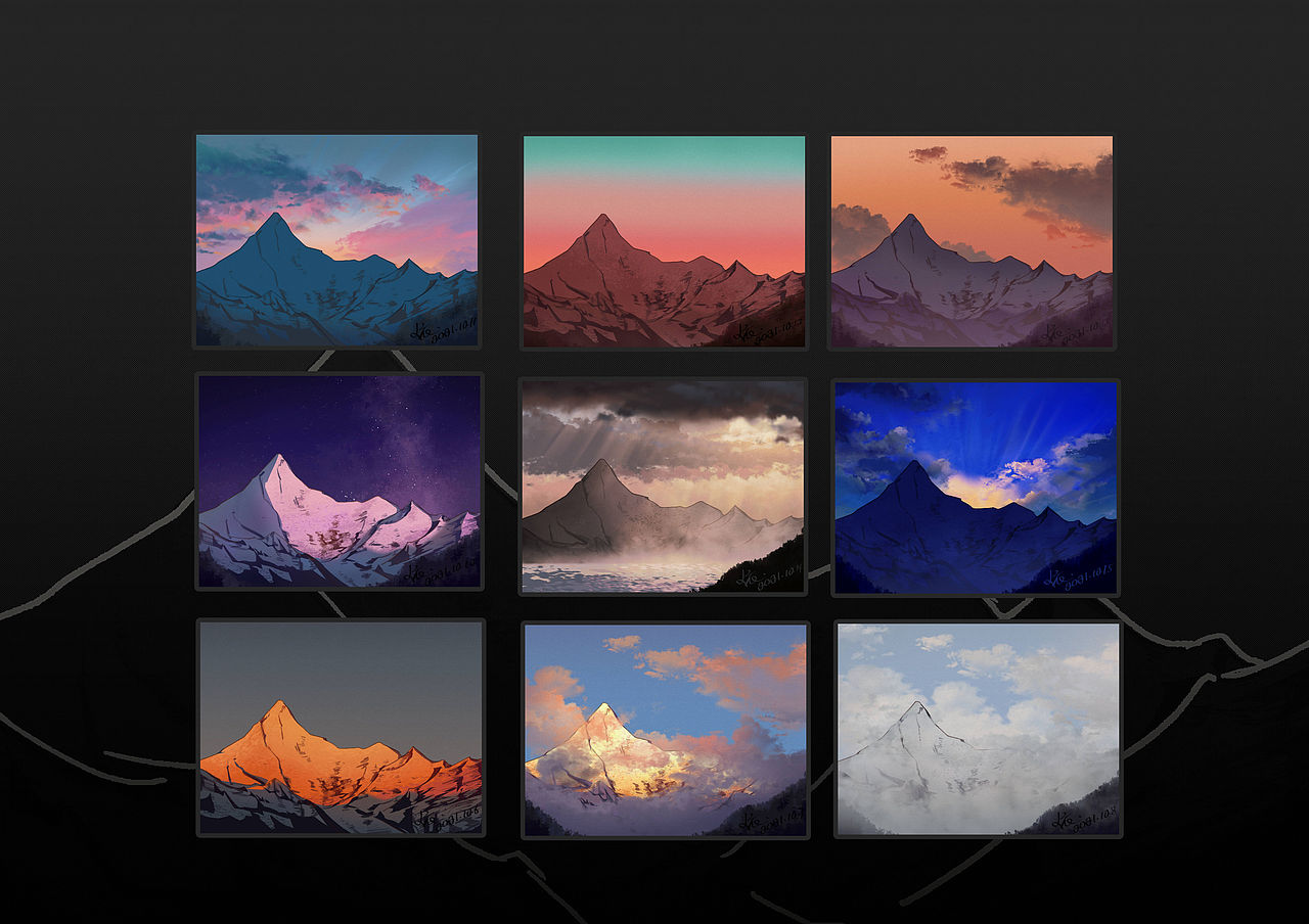 阿依2018-2021作品集