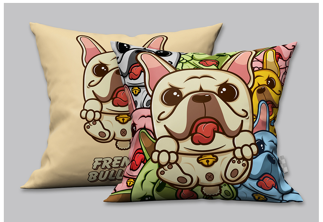 法斗插画习作（图ZMTQ2NjIyNzg0） - 创作习作 - 站酷设计师tcyt1992原创素材 - 站酷ZCOOL