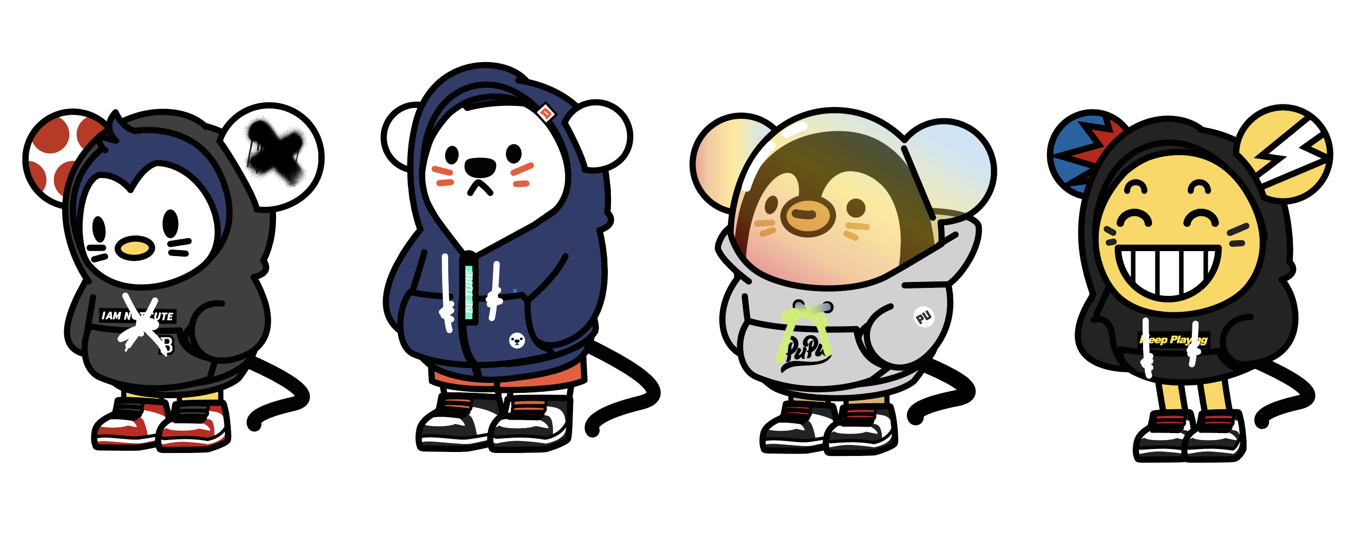 鼠年潮玩mouseq设定