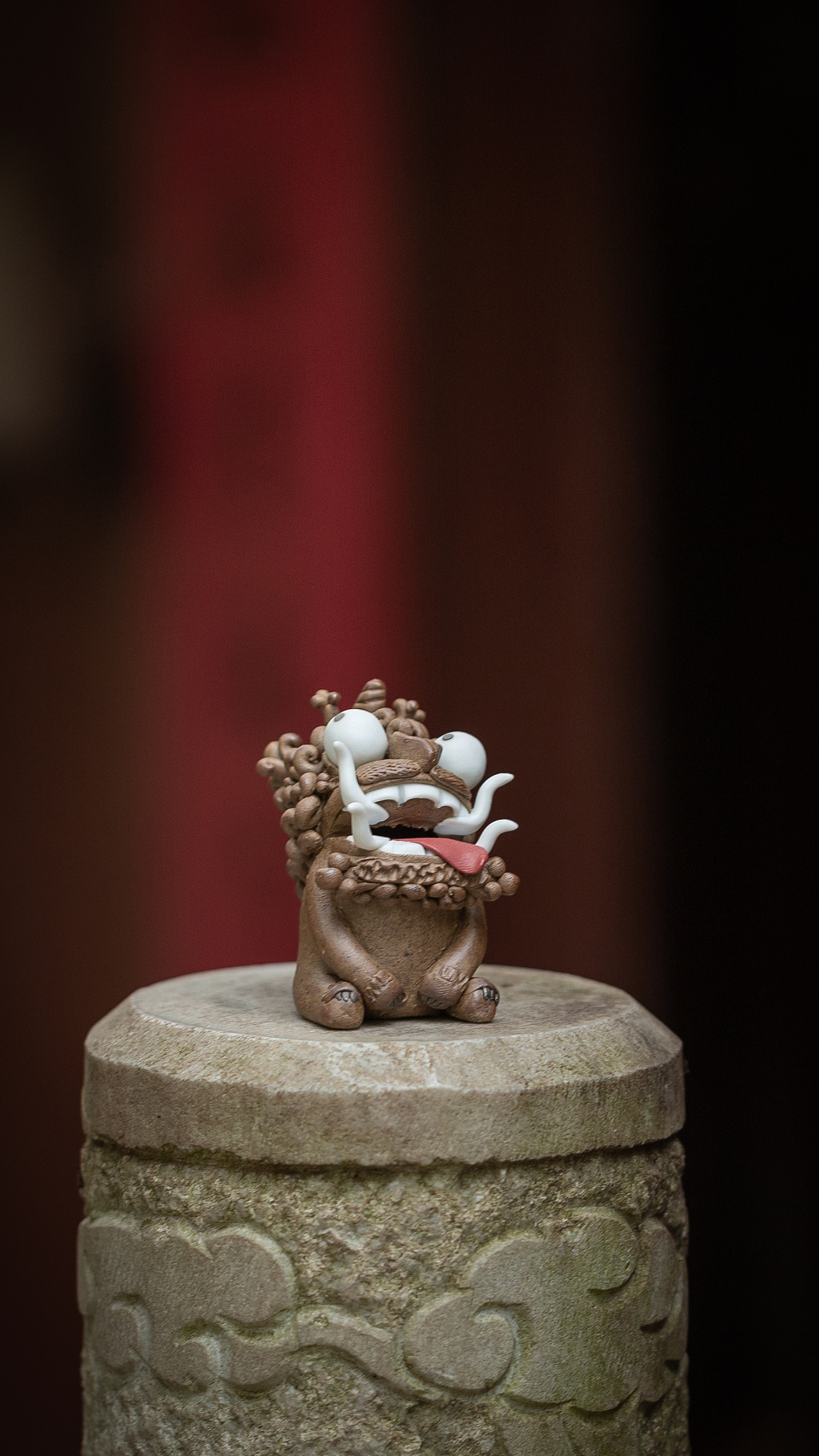 器十二景德镇手工捏雕龙九子狻猊茶宠摆件