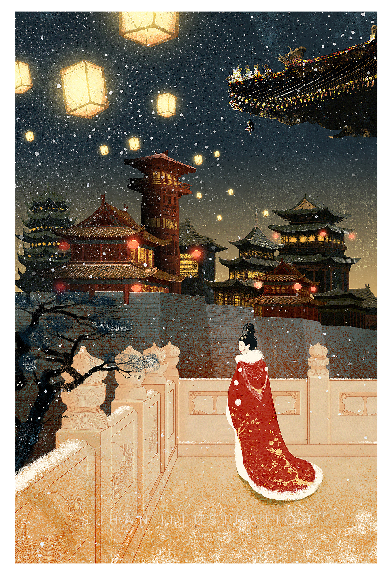 近期古风插画合集（图ZMTk4MzMzOTA4） - 创作习作 - 站酷设计师苏寒原创素材 - 站酷ZCOOL