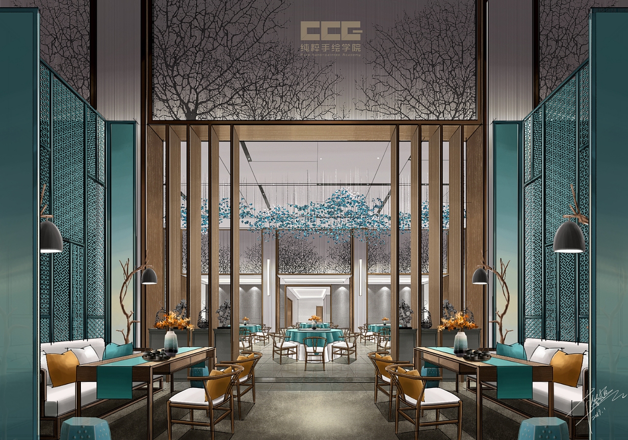 纯粹电脑手绘效果图,助力项目变现,快速出图!