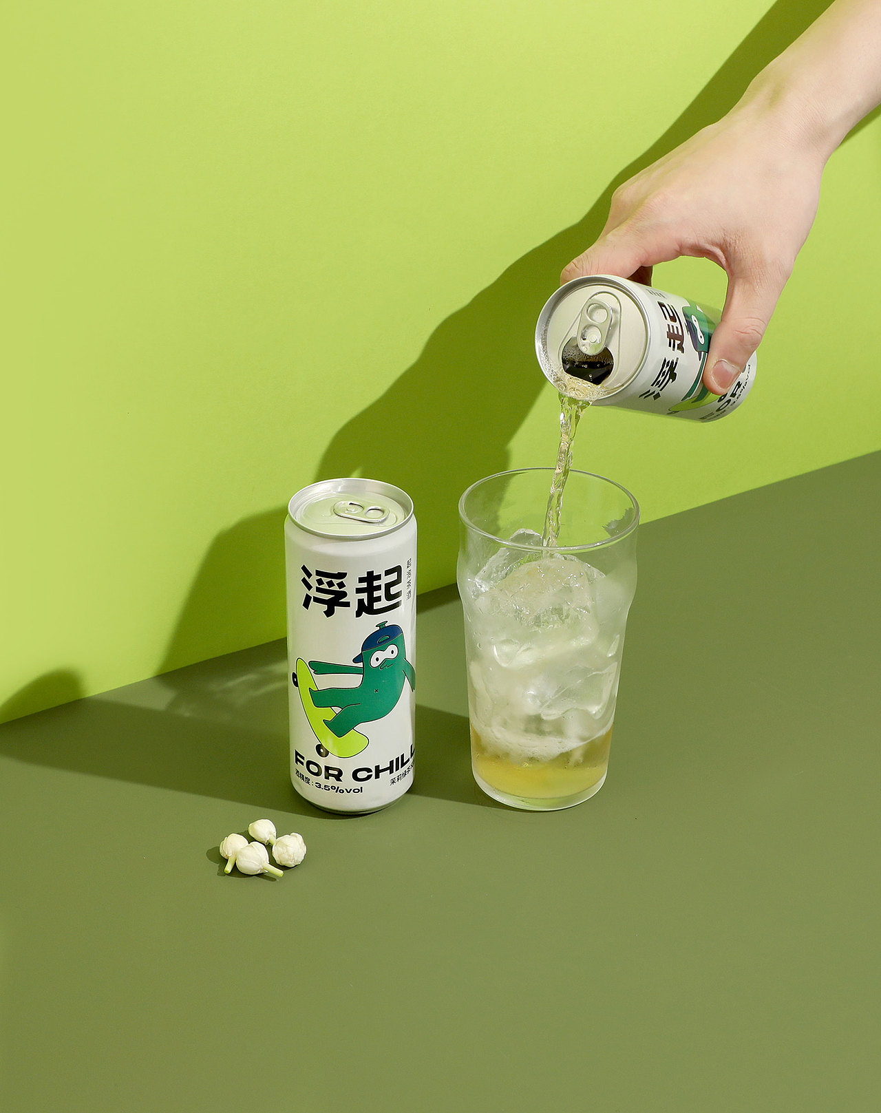 FOR CHILL 浮起 起泡茶酒 Packaging Design（图ZMjYwOTk5NTIw） - 包装 - 站酷设计师lowkeydesign原创素材 - 站酷ZCOOL
