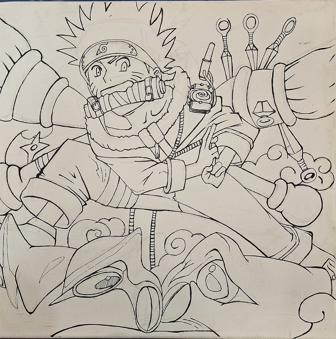 好久没有画画了～（图ZMzc4MDU1ODgw） - 单幅漫画 - 站酷设计师飞飞飞的鹏原创素材 - 站酷ZCOOL