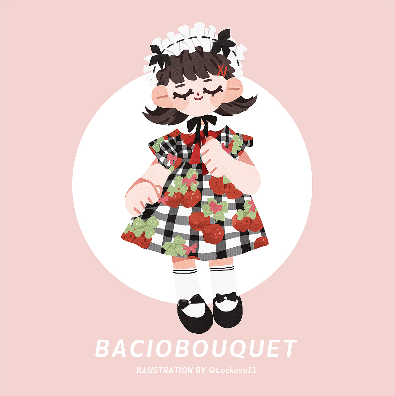 | BACIOBOUQUET | 可可家的女孩（图ZMTU3NTUwOTA4） - 商业插画 - 站酷设计师柴十一原创素材 - 站酷ZCOOL