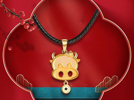 珠宝中国风详情页