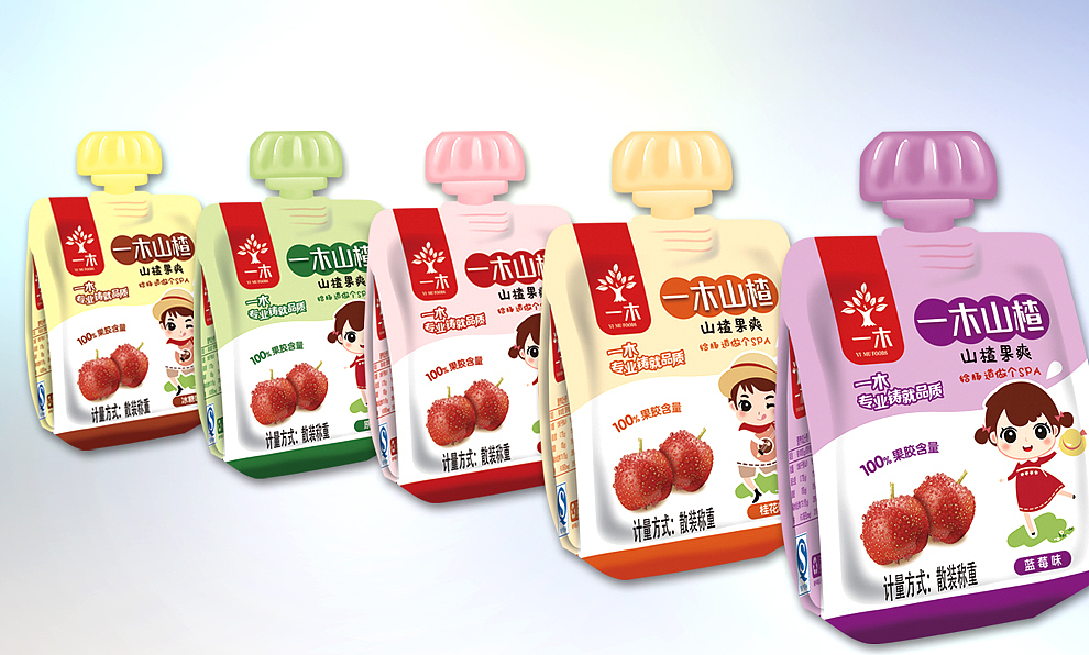 【百纳食品包装设计】一木山楂品牌整合案例（图ZNTU4NjIyNjA=） - 包装 - 站酷设计师bandna原创素材 - 站酷ZCOOL