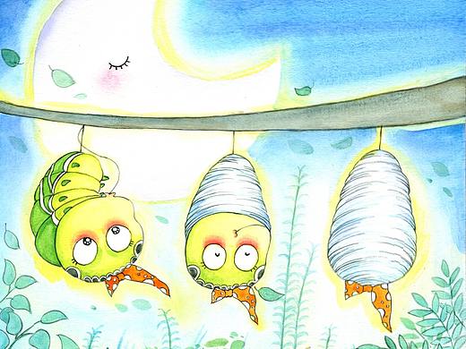 低幼儿童绘本虫虫的梦想插图