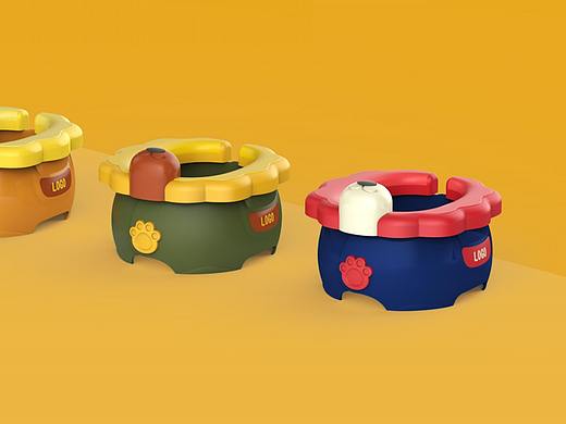 几款儿童洗护用品外观设计