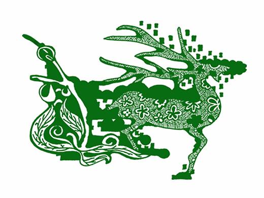 《福禄寿喜》——图形创意（个人主页-ZMzA2NzczMTY=） - 图案 - 站酷设计师设计小眼原创素材 - 站酷ZCOOL