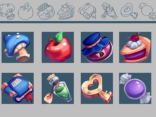 米画师审核请看（个人主页-ZNjU1MjMyOTY=） - 创作习作 - 站酷设计师半夏Eureka原创素材 - 站酷ZCOOL