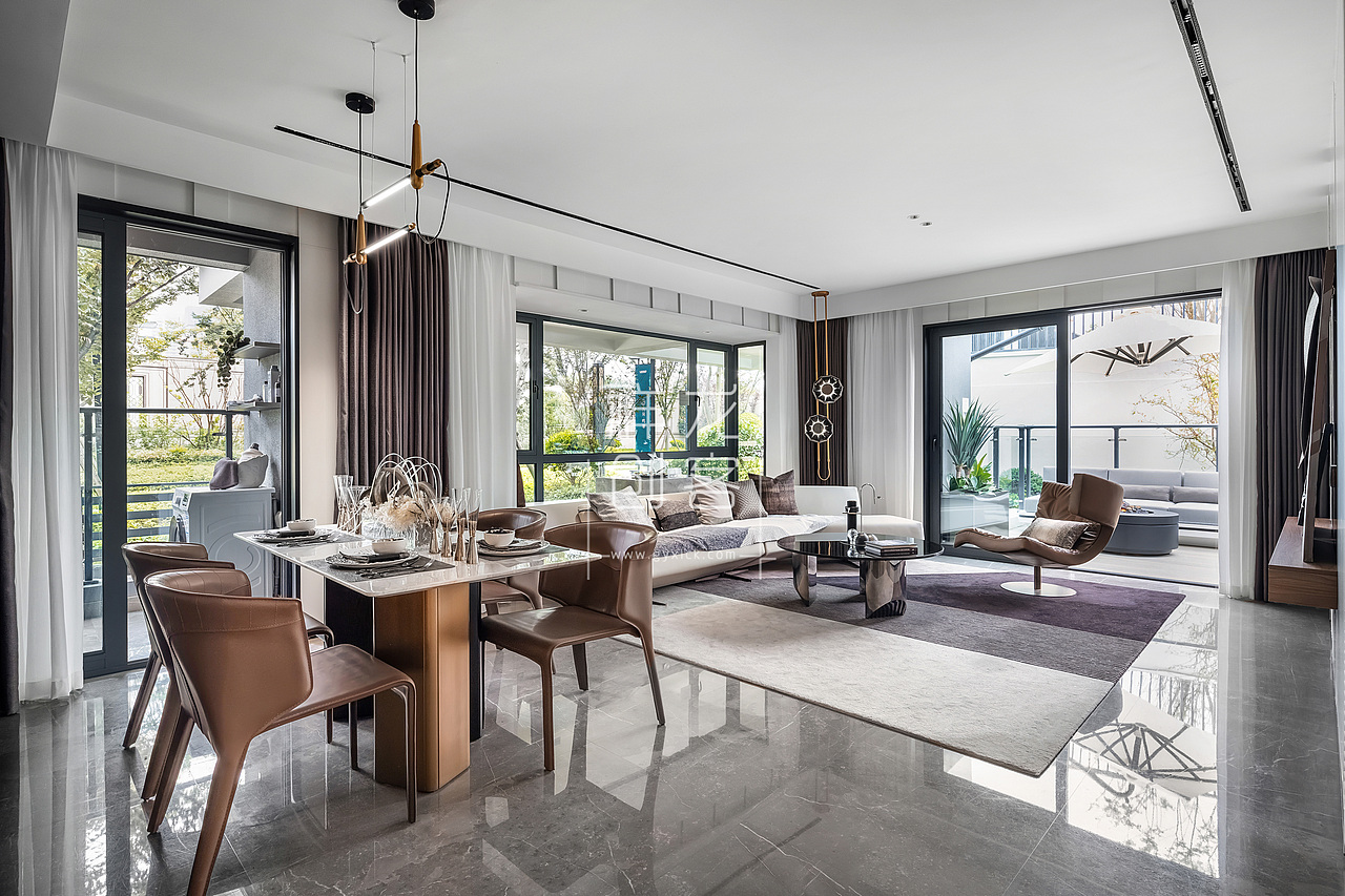 万科翡翠公园建筑空间摄影