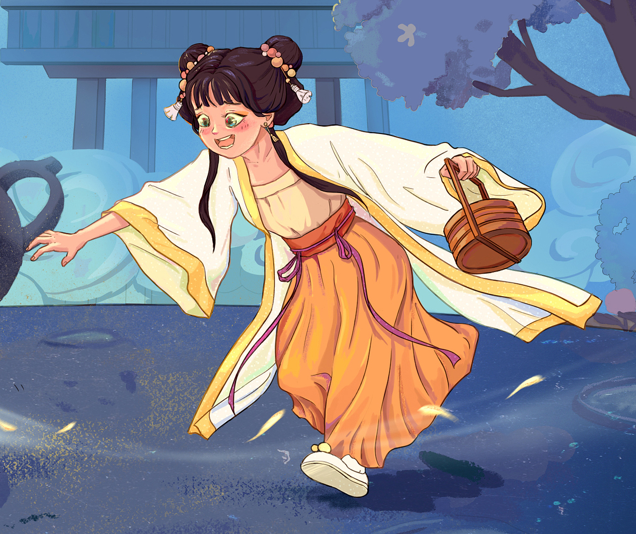 中秋月宮（圖ZMjY5NjkwMTg4） - 創(chuàng)作習作 - 站酷設(shè)計師大梨子kiki原創(chuàng)素材 - 站酷ZCOOL