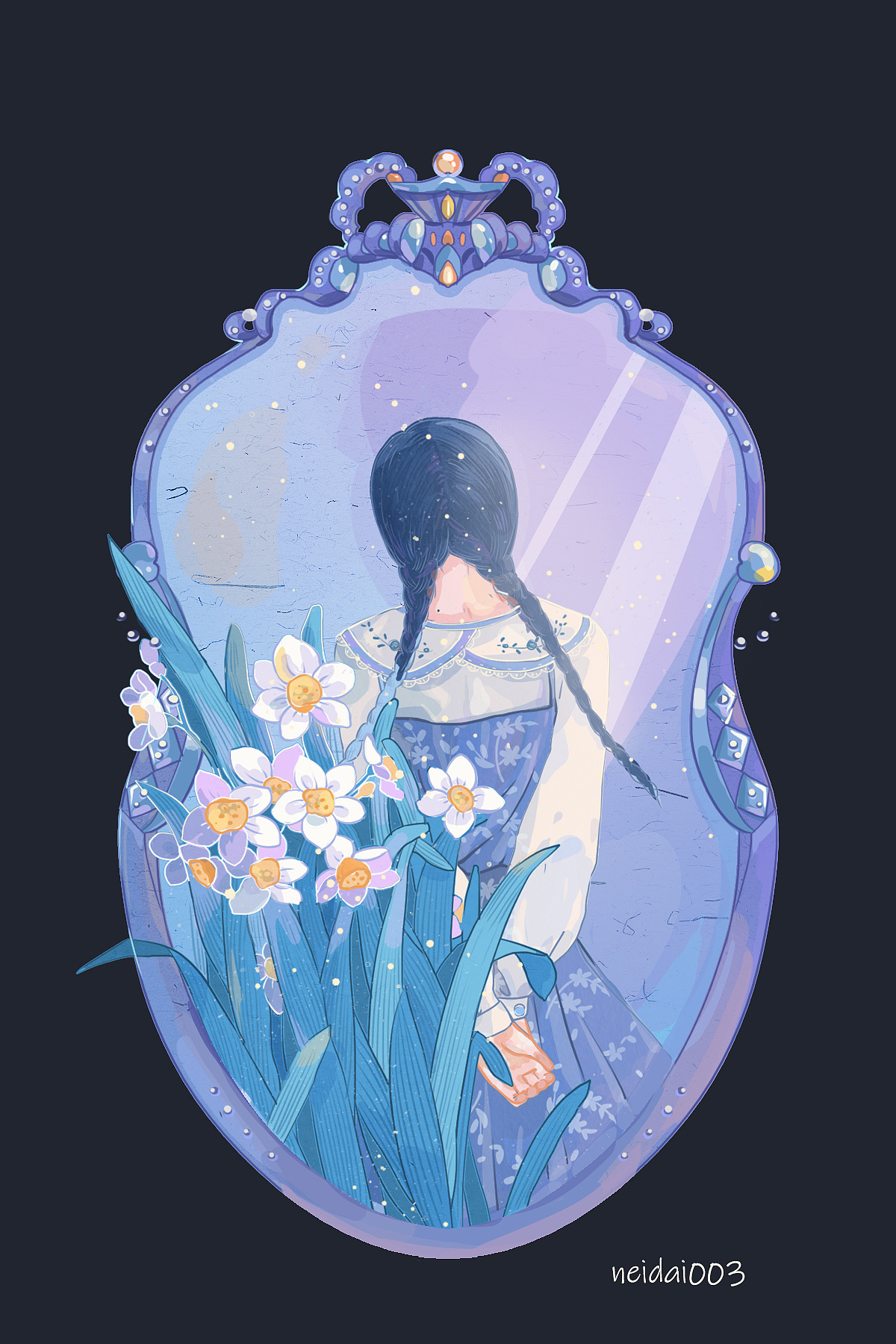 魔镜系列|插画|商业插画|呆呢呆 - 原创作品 - 站酷 (zcool)