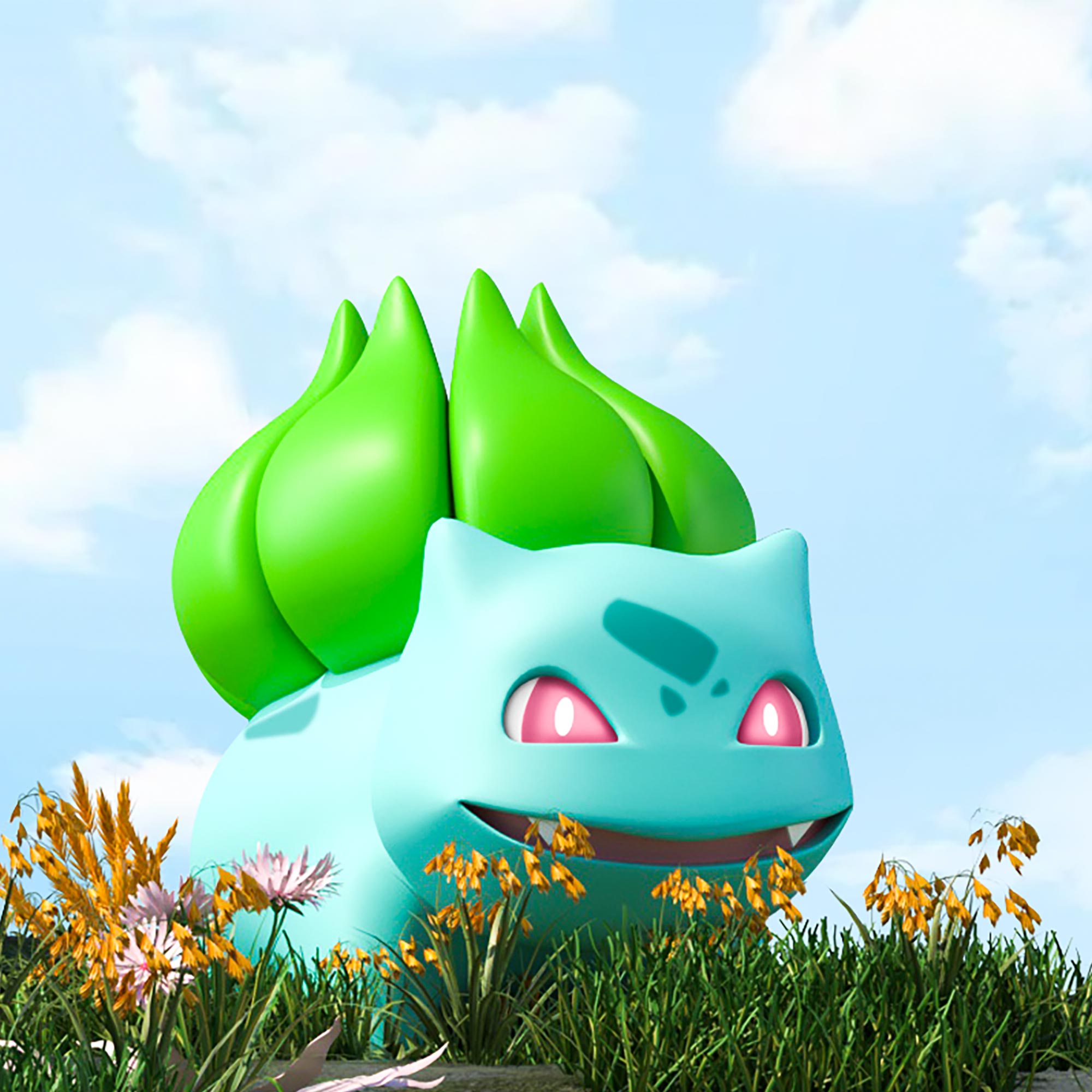 蒜头蛤蟆建模渲染