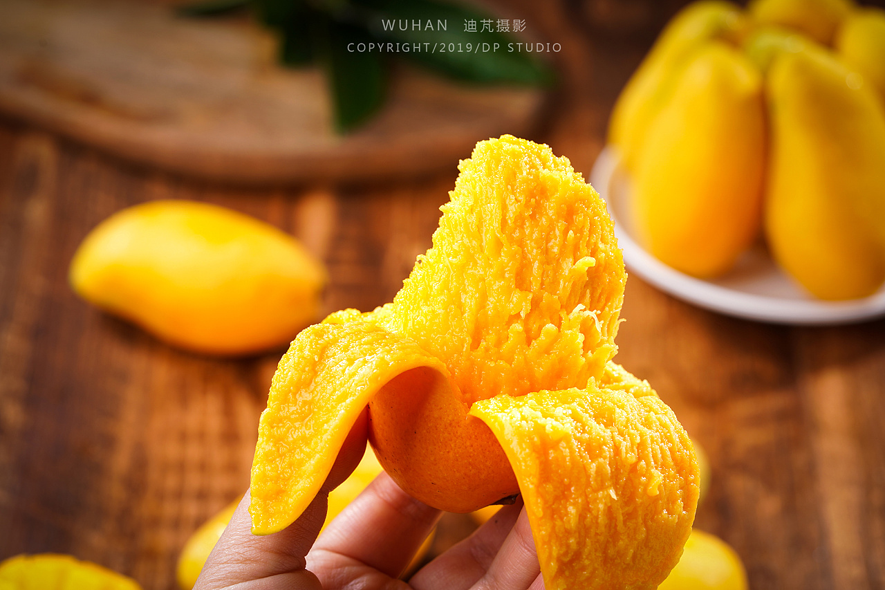 小台芒 芒果 水果摄影 生鲜拍摄 武汉美食摄影 土特产