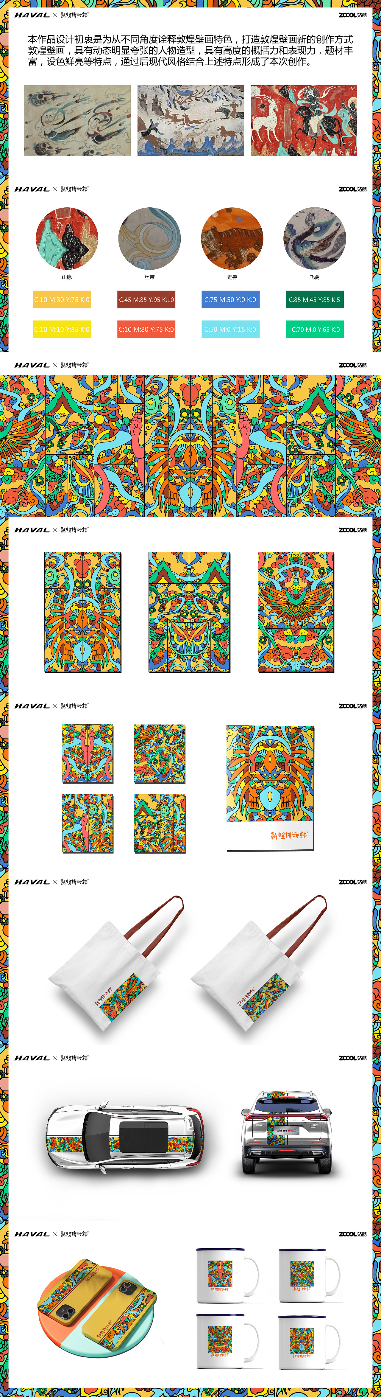 敦煌壁畫·世遺新造物（圖ZMjg2NDA2MjMy） - 品牌 - 站酷設(shè)計(jì)師一目智造原創(chuàng)素材 - 站酷ZCOOL