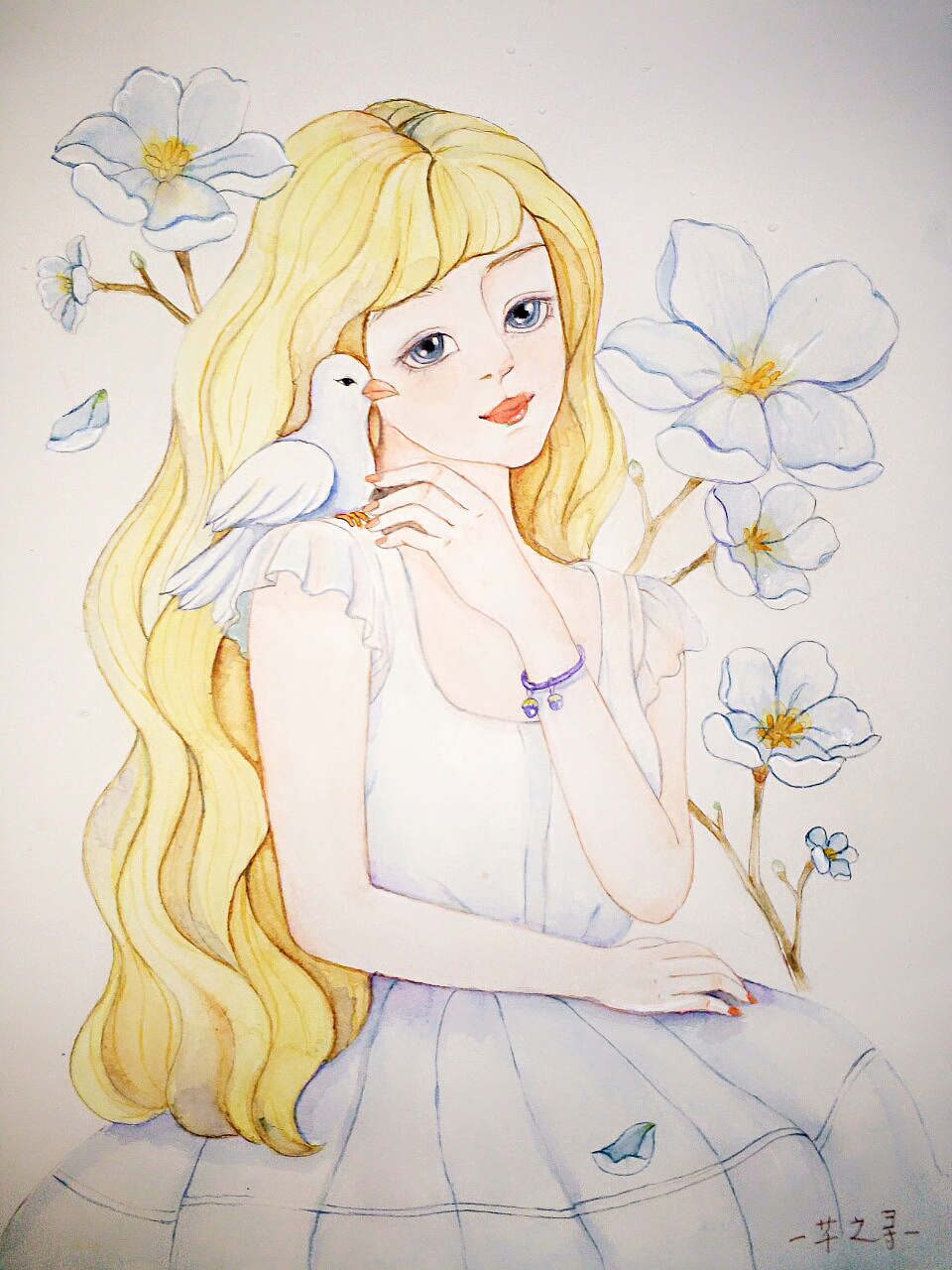 致美丽的你！…愿岁月没有在你脸上留下痕迹！（图ZNzA3NTA1NzI=） - 商业插画 - 站酷设计师芊芸寻原创素材 - 站酷ZCOOL