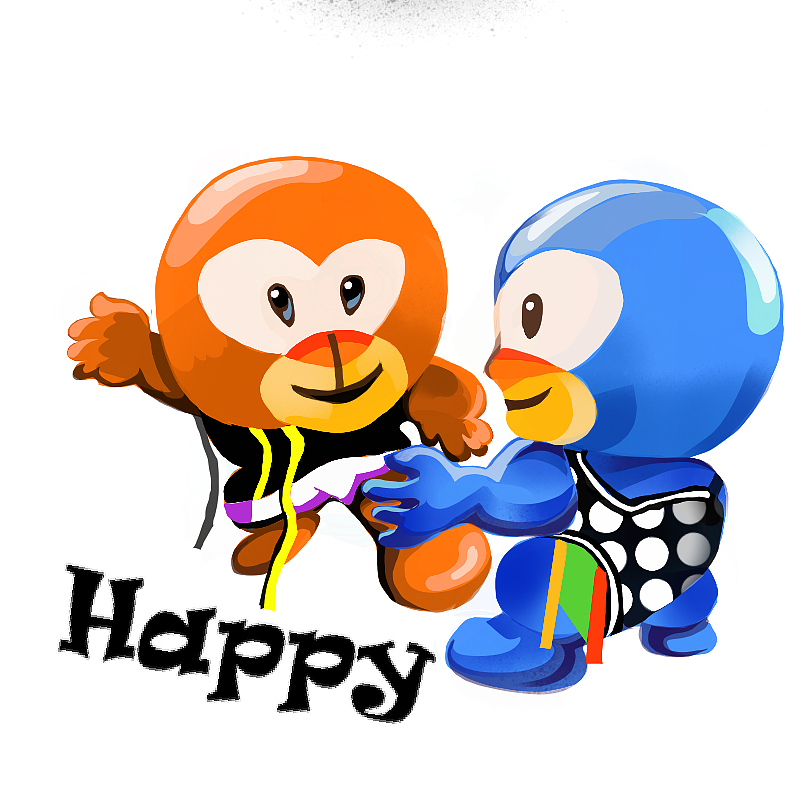 动漫表情创作。哥俩好（图ZMTgzNTE0MDg4） - 网络表情 - 站酷设计师Gagaku原创素材 - 站酷ZCOOL