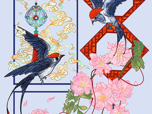 春（个人主页-ZNjExODM5NjA=） - 绘本 - 站酷设计师蚂蚁搬小家原创素材 - 站酷ZCOOL