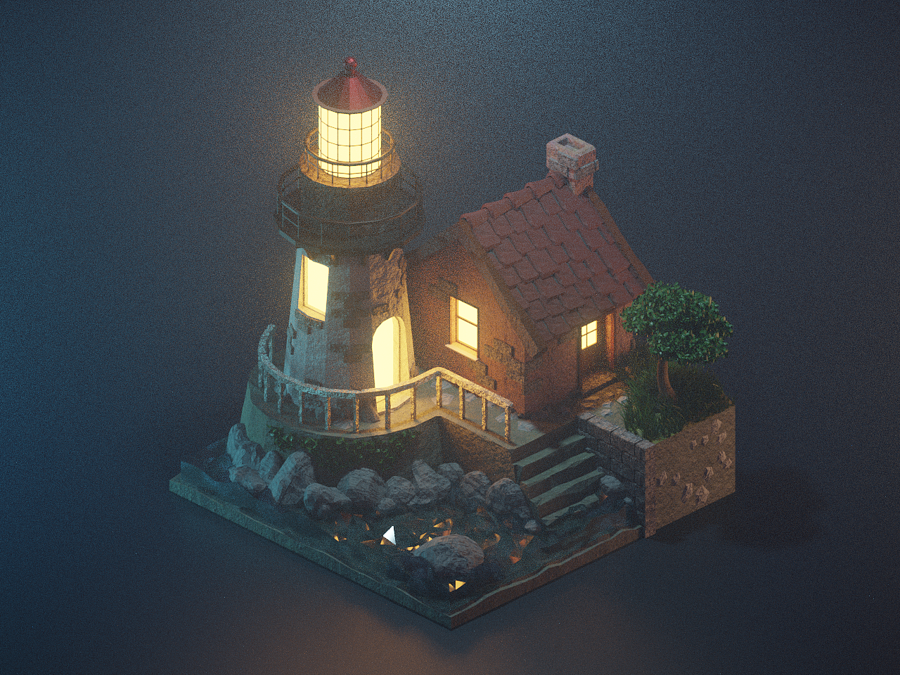 Blender练习（图ZMjA1NDQwODU2） - 场景 - 站酷设计师Demaner原创素材 - 站酷ZCOOL