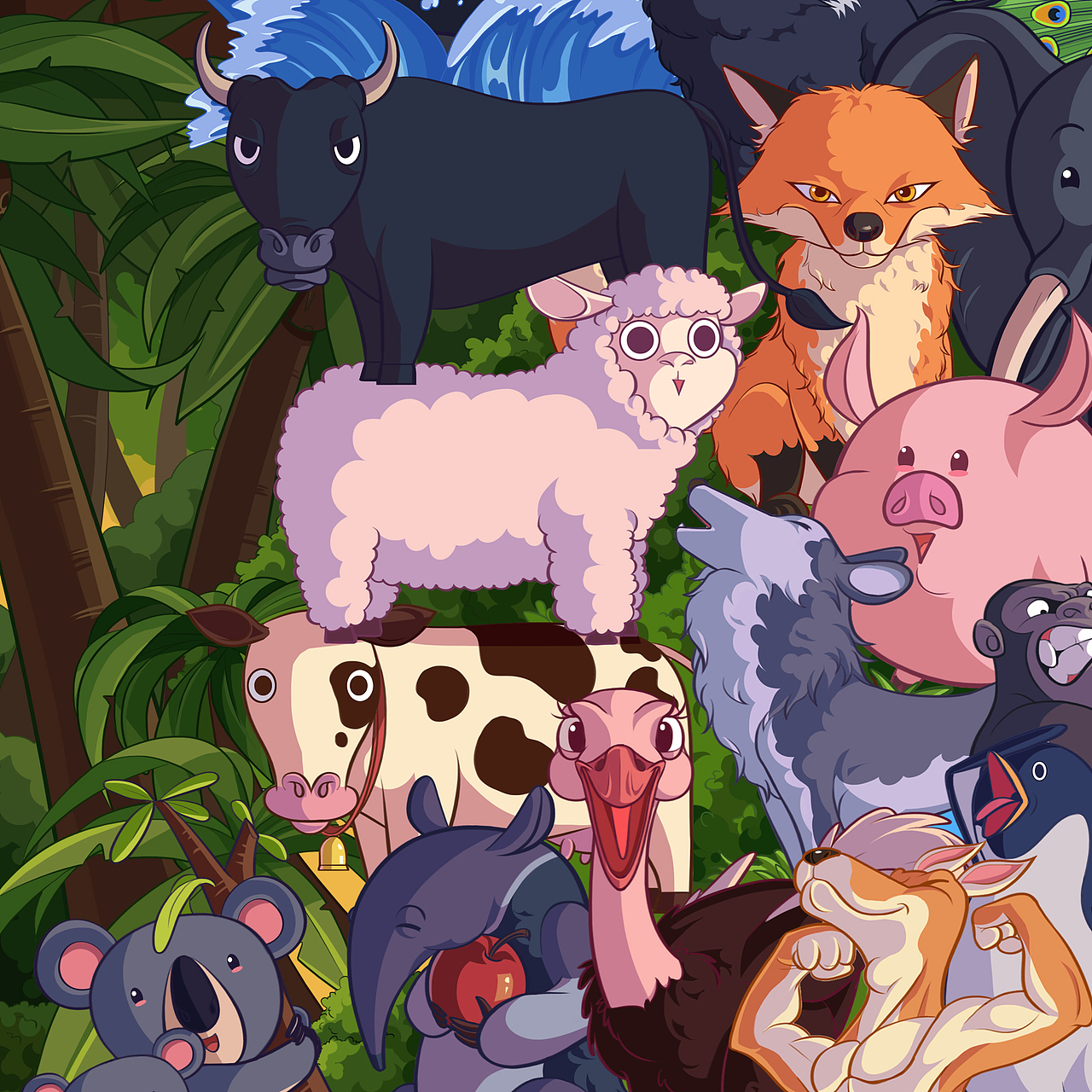 海洋.陆地.自然