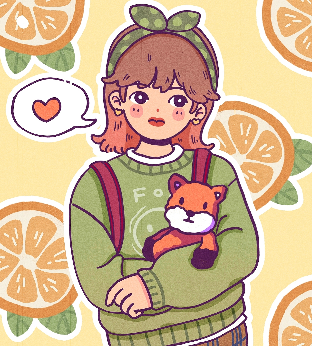 『少女秋冬穿搭』