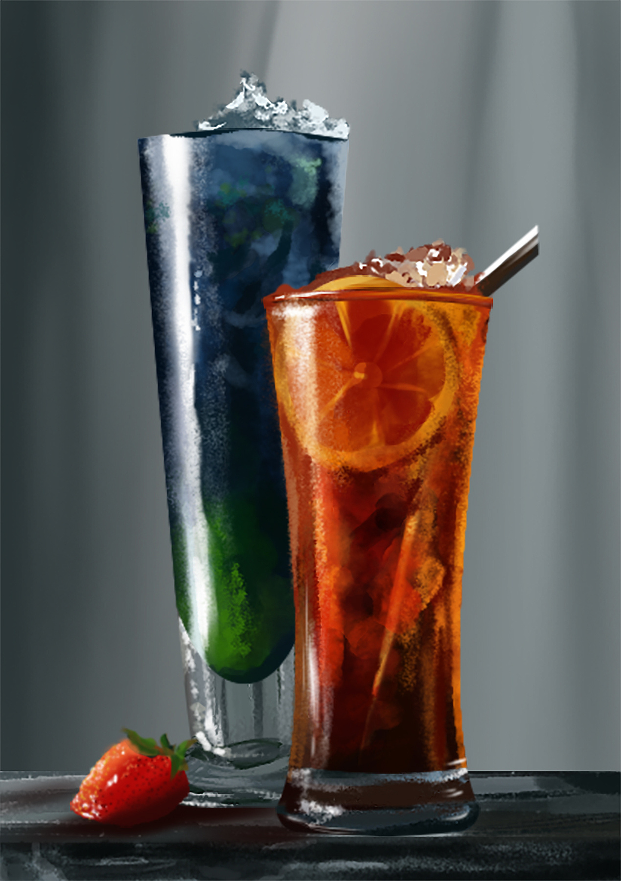 拟物写实01|插画|艺术插画|美瞳艾艾pr - 原创作品 - 站酷 (zcool)