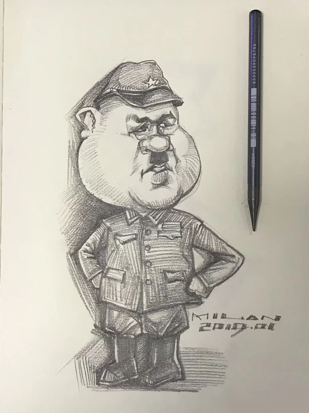 原创作品动漫单幅漫画贾队长白翻译野尻太君黑藤太君孙掌柜飞跃米兰