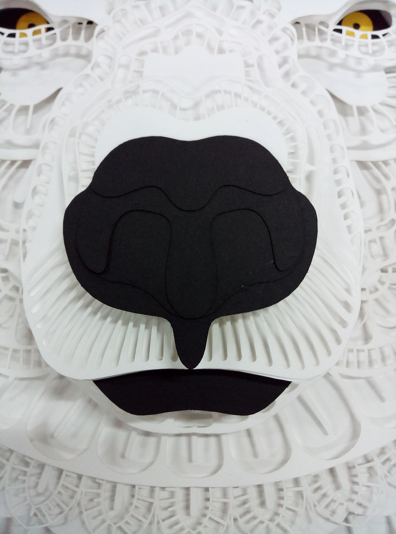 动物头纸雕（图ZMTExMzA4Nzky） - 工艺品设计 - 站酷设计师朱顺立原创素材 - 站酷ZCOOL