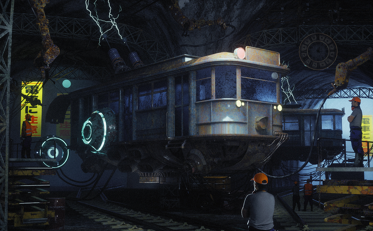 oc渲染練習(xí)（圖ZMjI4Njk5MTYw） - 場景 - 站酷設(shè)計(jì)師akakating原創(chuàng)素材 - 站酷ZCOOL