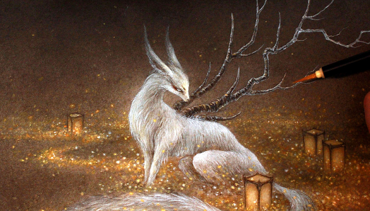 【中国百鬼】狐骑·乘黄