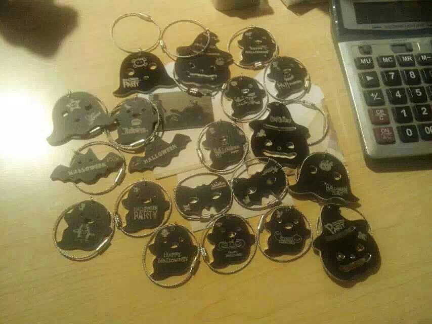 shaymin工坊~万圣节小挂饰~~（图ZMjQ0MDM2NTY=） - 工艺品设计 - 站酷设计师叶伊米原创素材 - 站酷ZCOOL