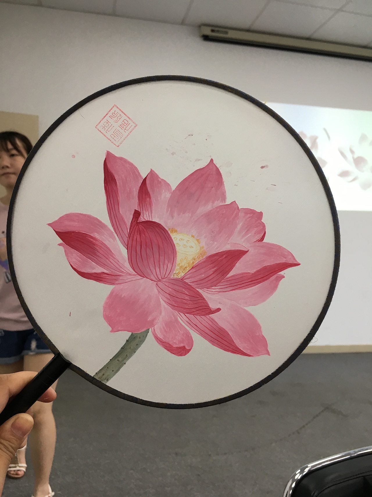 荷花团扇（图ZMTY4OTA1NDgw） - 其他 - 站酷设计师一點光原创素材 - 站酷ZCOOL