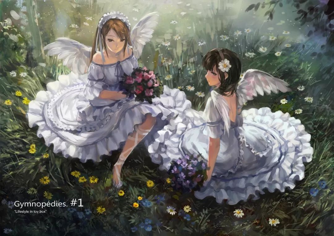 原画丨绘画丨插画丨天使少女特辑