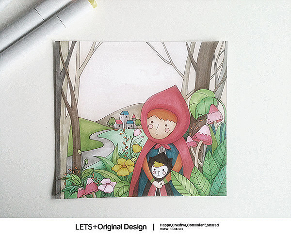 letsplus手绘插画第二弹(图ZMzQwNjkwNA==) - 商业插画 - 站酷设计师童壮壮weiiew原创素材 - 站酷ZCOOL