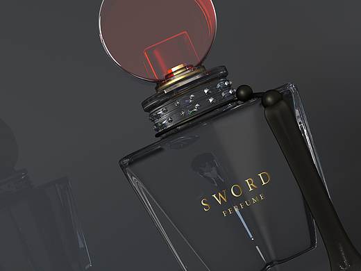 当公主拿起宝剑 / 香水瓶形设计