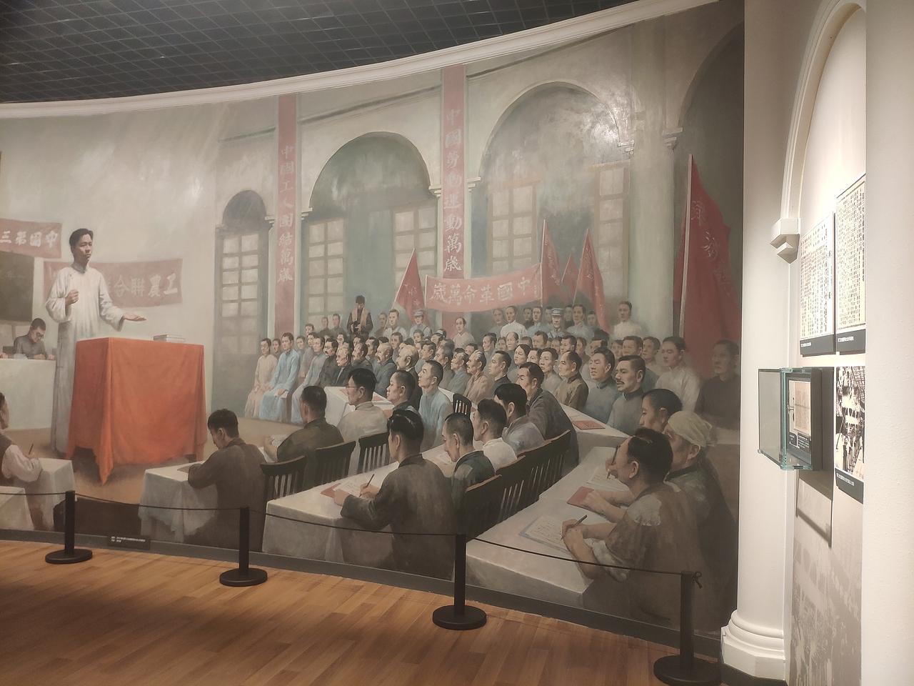 广州-中华全国总工会旧址（图ZMjk1ODkzNTAw） - 展陈设计 - 站酷设计师大湾区五花肉原创素材 - 站酷ZCOOL