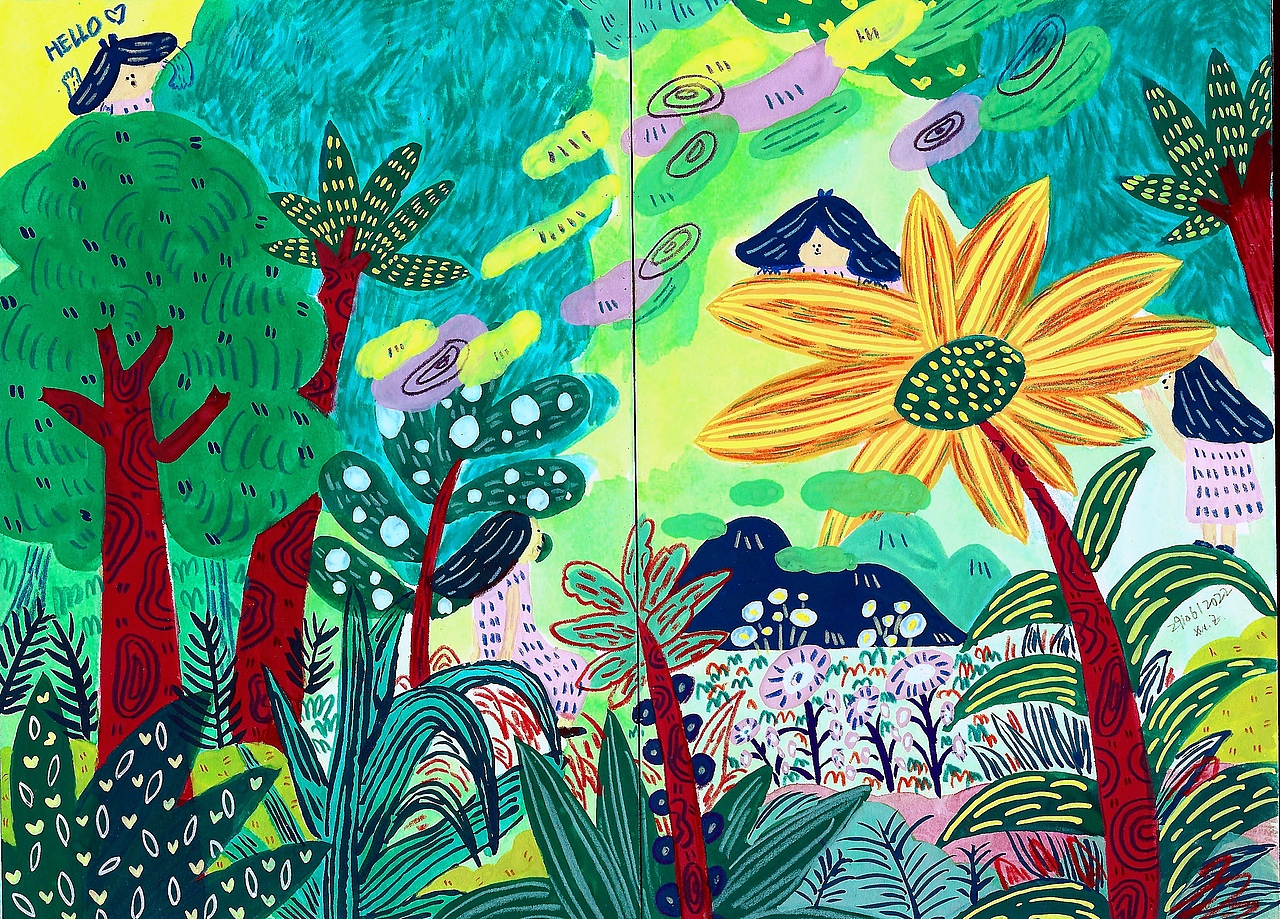 我的速写本|花花草草