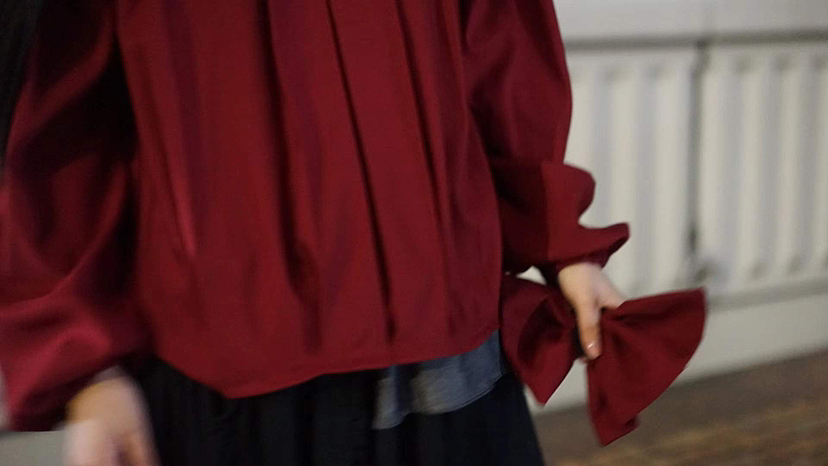 蝴蝶结上衣meikeiin原创设计手作